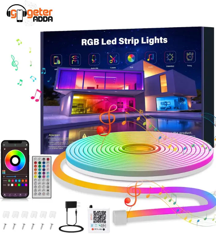 10m IC RGB LED Neon Rope Light Strip